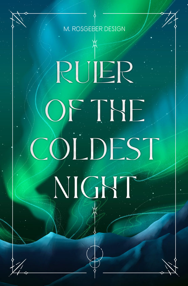 Premade-Cover Ruler of the Coldest Night von Mila Rosgeber