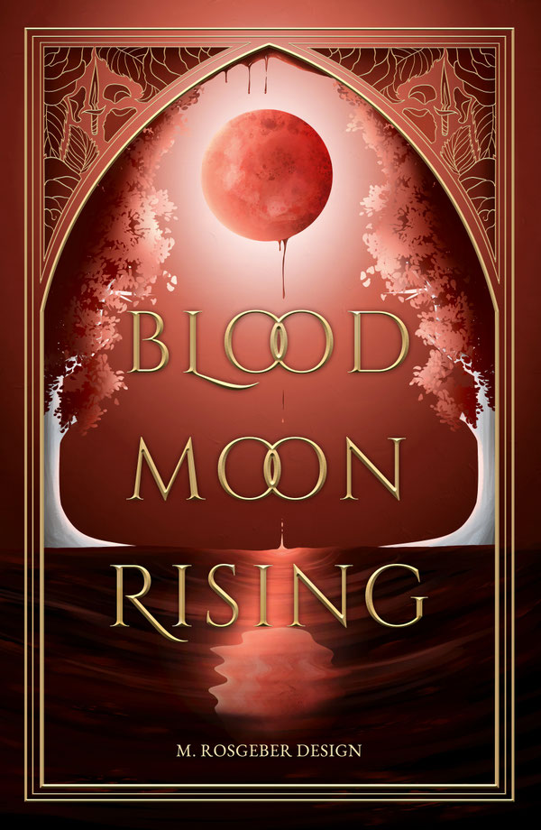 Premade-Cover Blood Moon Rising von Mila Rosgeber