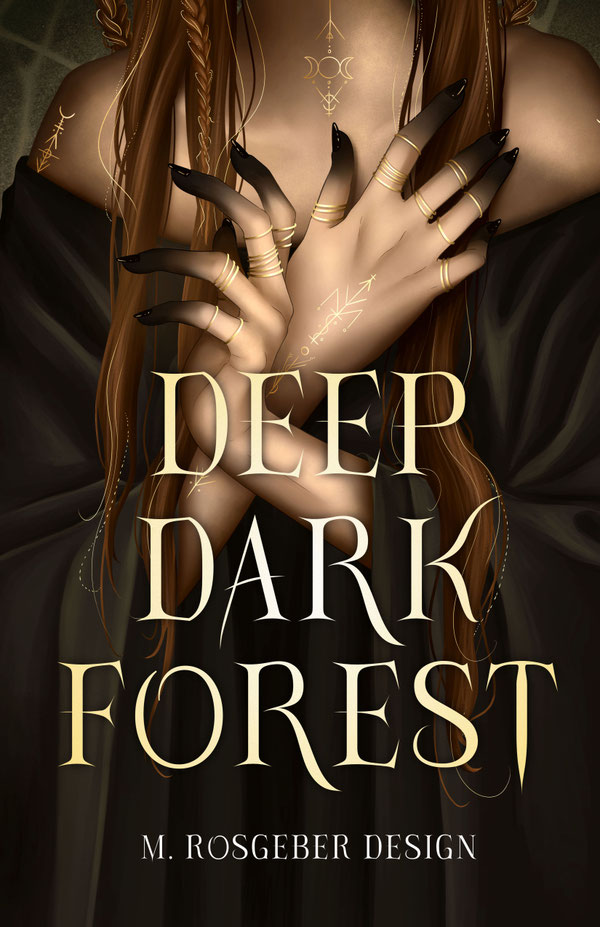 Premade-Cover Deep Dark Forest von Mila Rosgeber